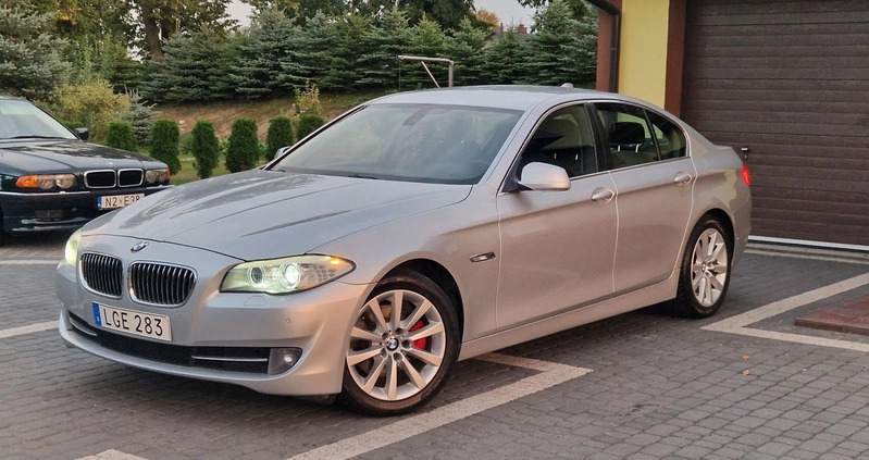 BMW Seria 5 cena 45600 przebieg: 220000, rok produkcji 2012 z Sokołów Podlaski małe 497